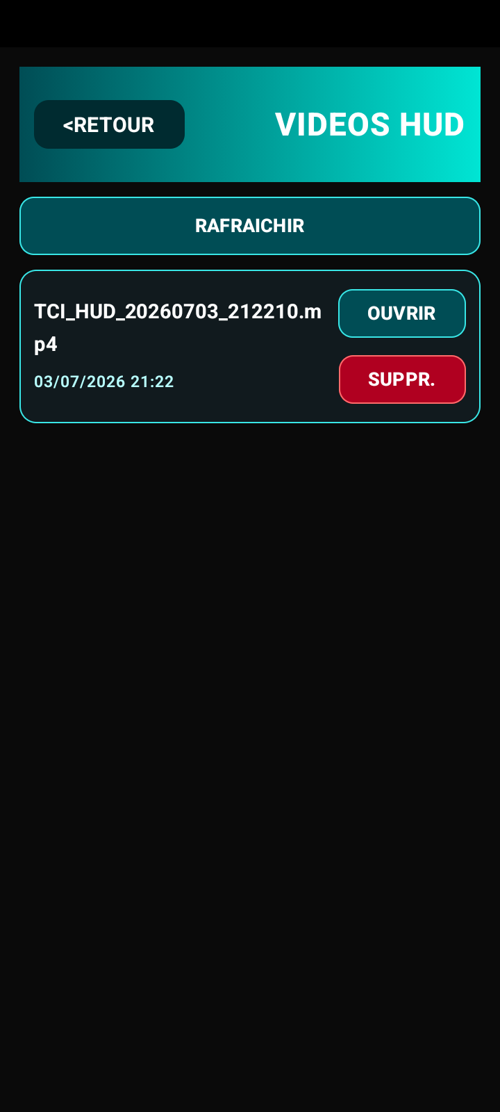 Médiathèque des vidéos PAROTSPEED